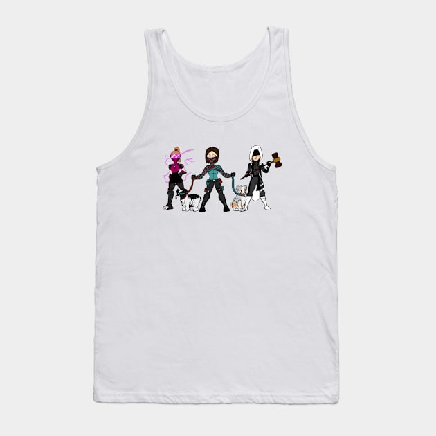 superhero Tank Top by Noah Wilson designs.